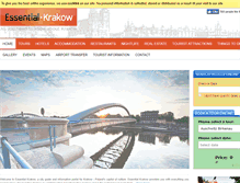 Tablet Screenshot of krakow-poland.com